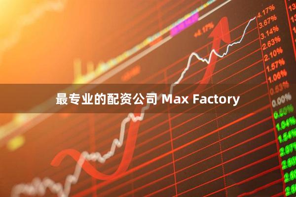 最专业的配资公司 Max Factory