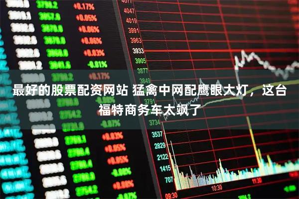 最好的股票配资网站 猛禽中网配鹰眼大灯，这台福特商务车太飒了